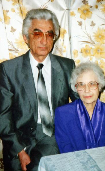 Zinovy Mekler with wife Bella